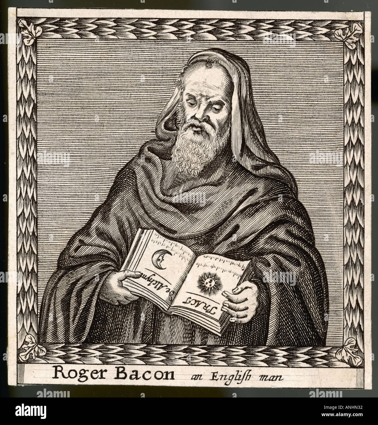 Roger Bacon Banque D'Images