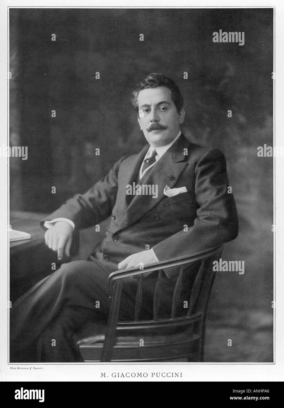 Giacomo Puccini 1907 Banque D'Images