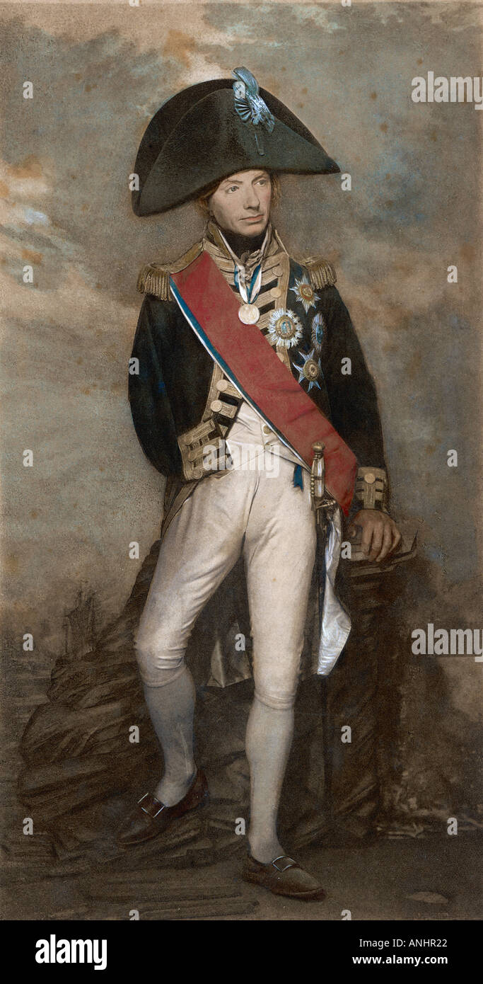 Nelson 1758 1805 Banque D'Images