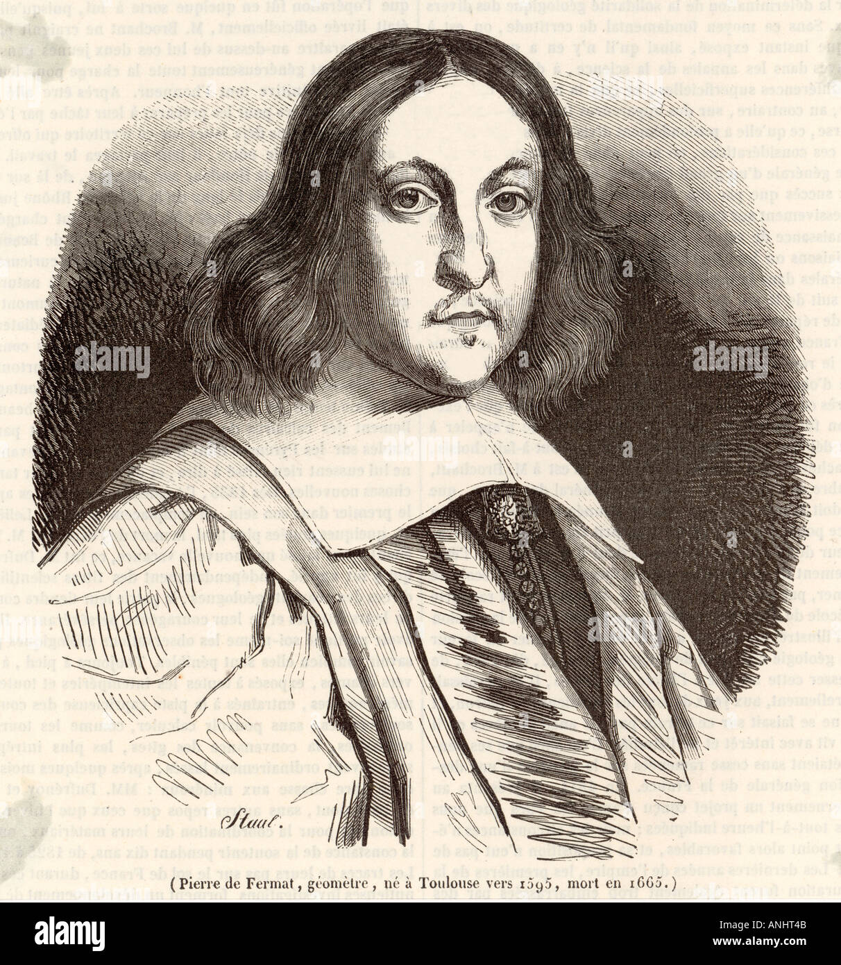 1601 Fermat 1665 Banque D'Images