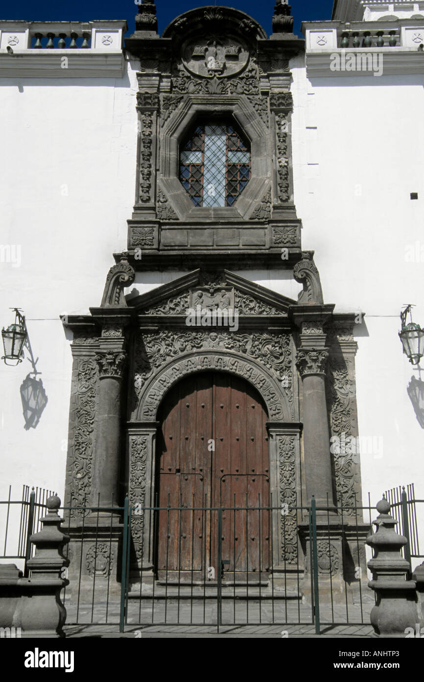 Equateur Quito San Juan de Dios, chapelle de l'hôpital Banque D'Images