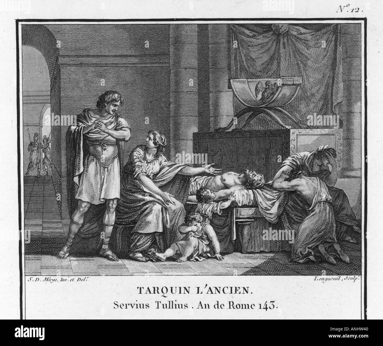 Événements l'ancienne Rome Banque D'Images