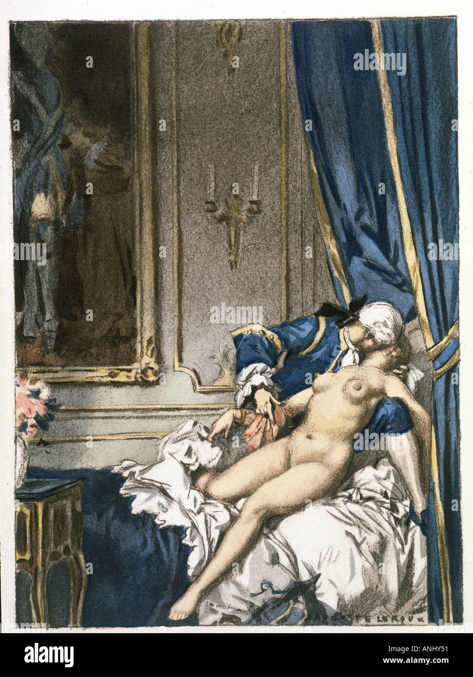 Casanova Leroux Corfu Banque D'Images