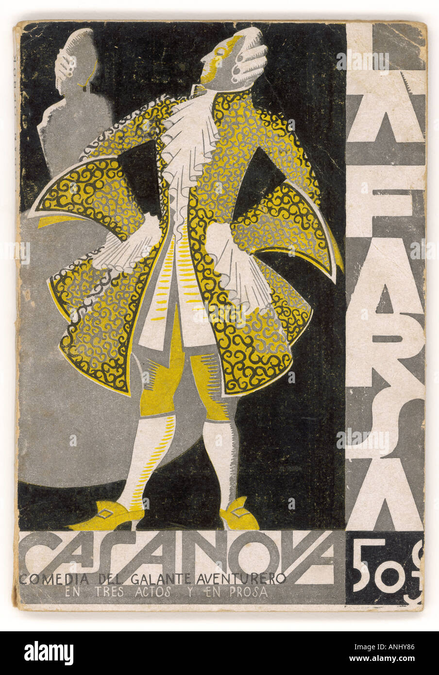 Orbok Jouer Casanova Banque D'Images