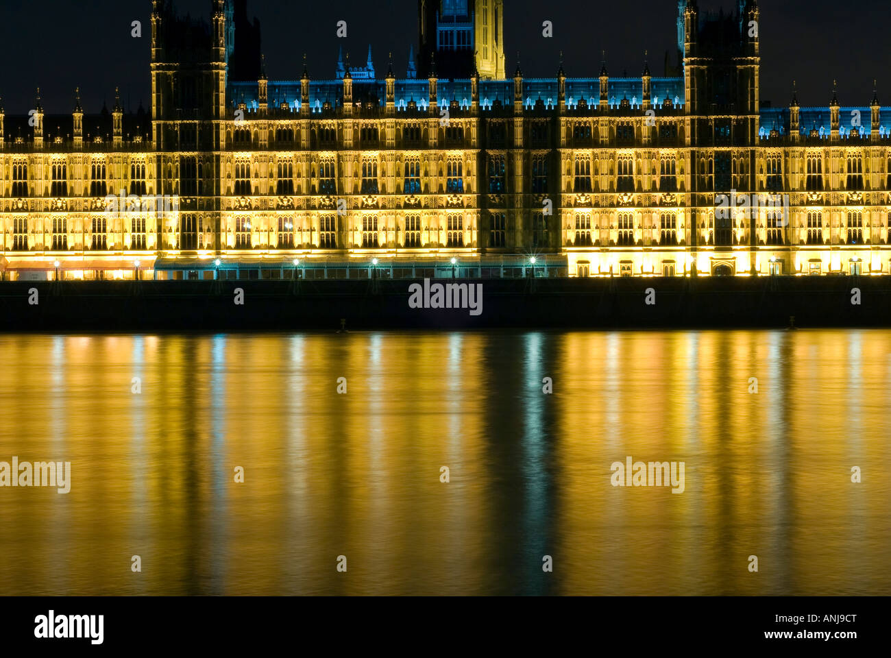 Londres, Royaume-Uni - Maisons du Parlement britannique du Queens Way Banque D'Images