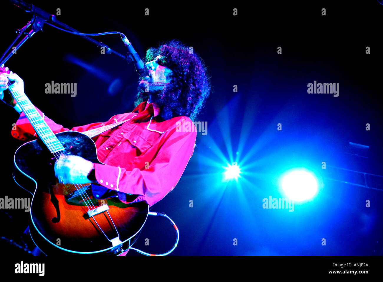 Super Furry Animals Personnalités musique au Pays de Galles Banque D'Images