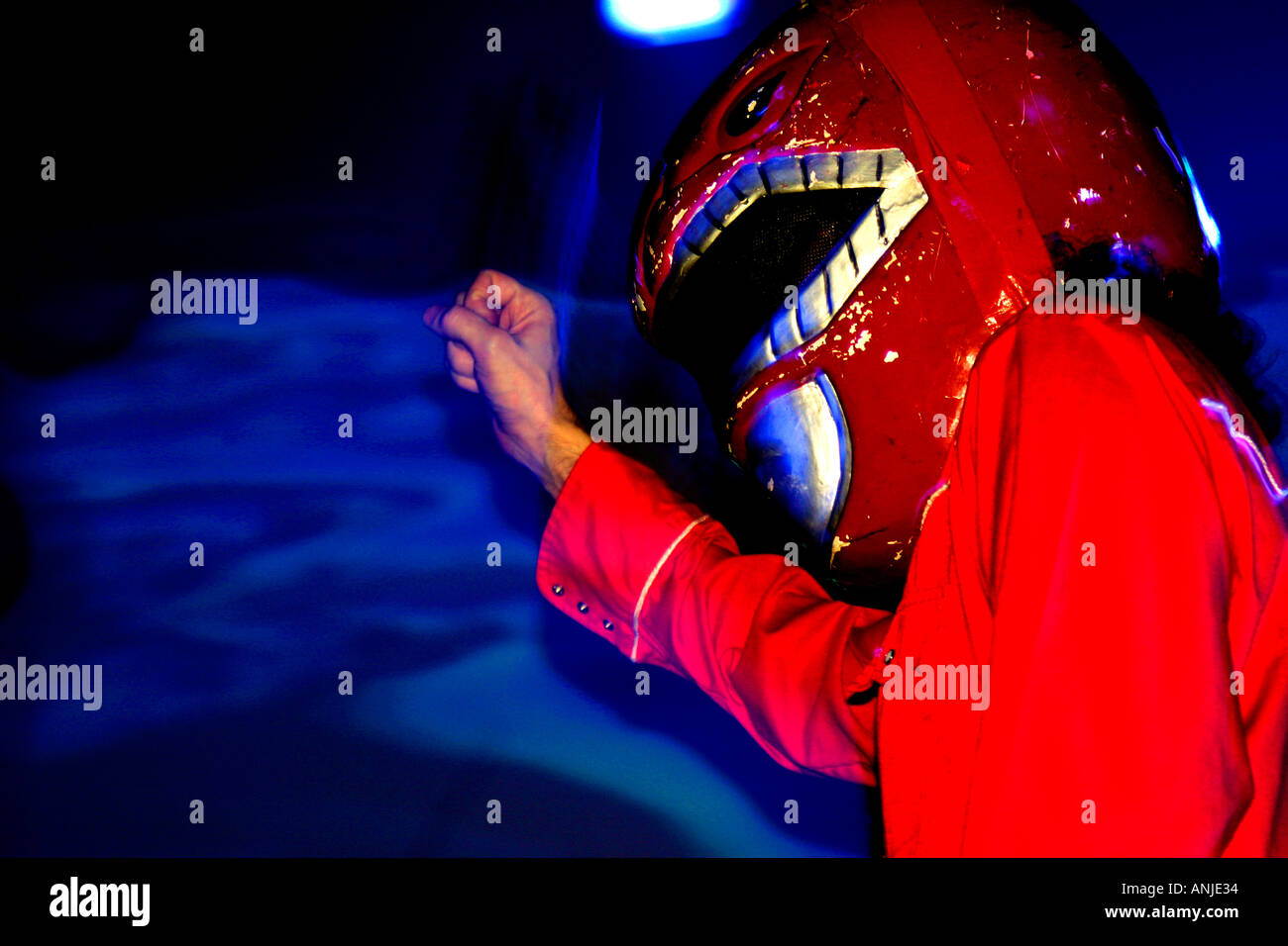 Super Furry Animals Personnalités musique au Pays de Galles Banque D'Images