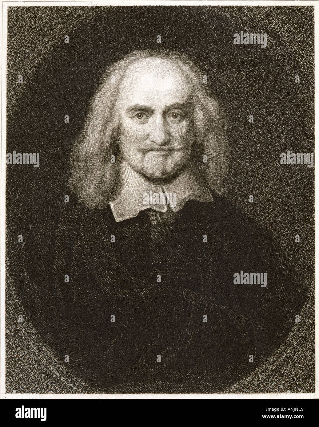 Thomas Hobbes Banque D'Images