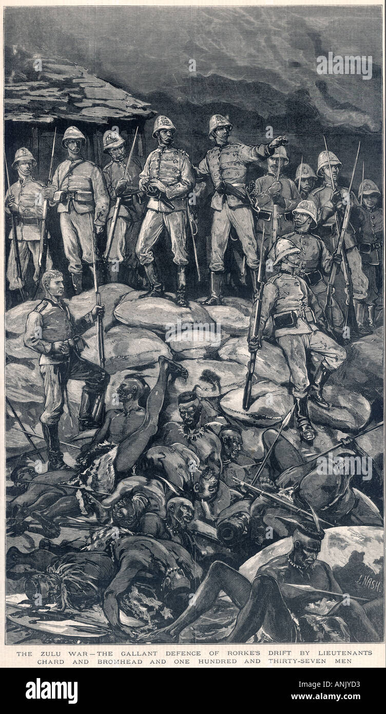 Zulu war 1879 rorke's drift Banque de photographies et d’images à haute ...
