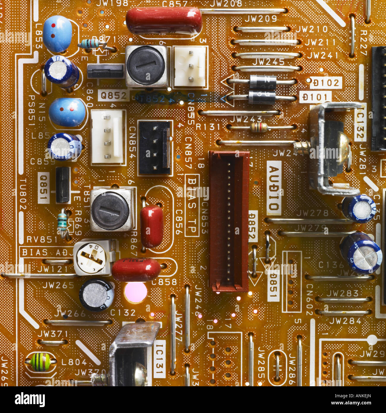 Circuit électronique Banque D'Images