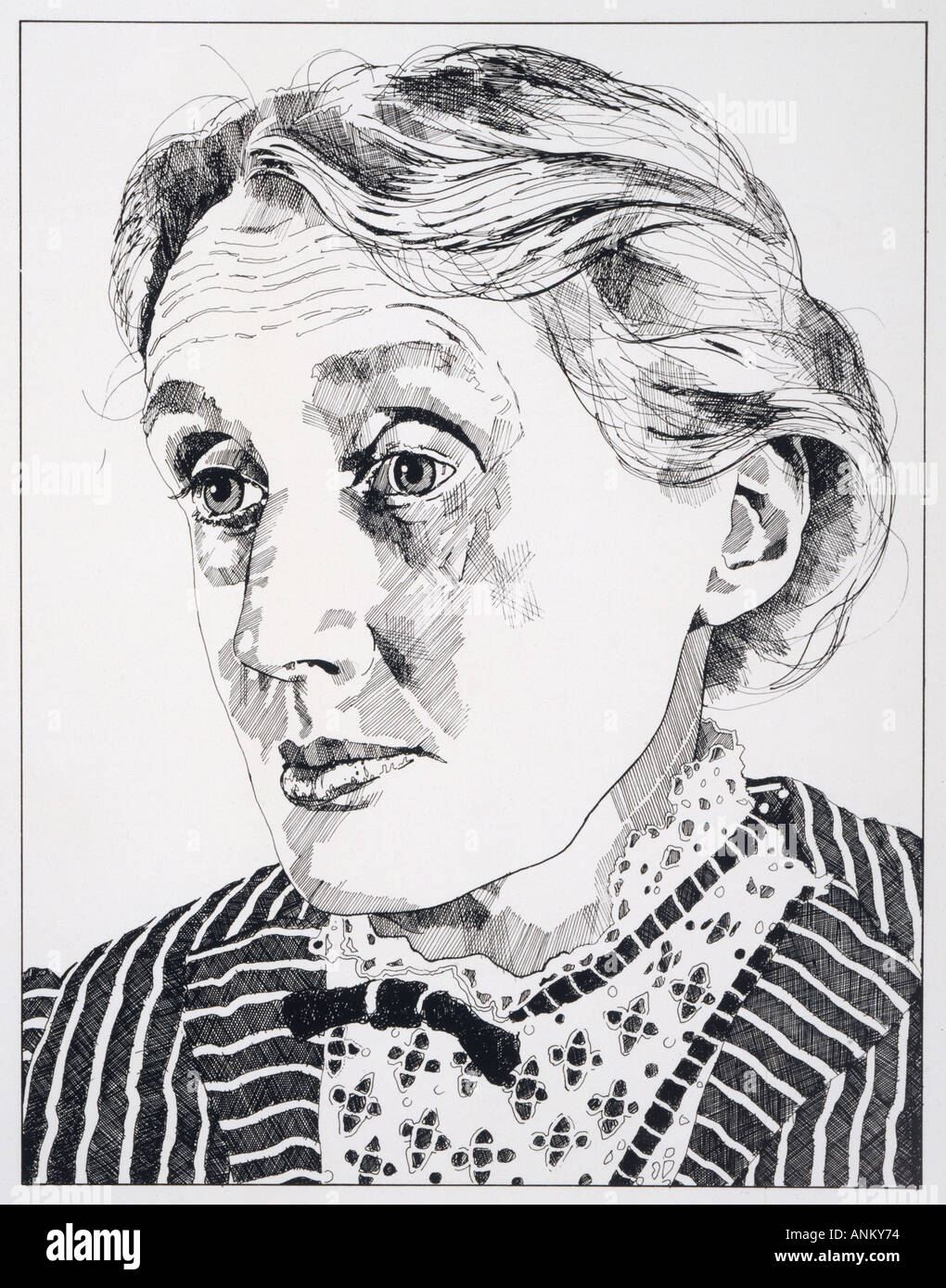 Virginia Woolf Morgan Banque D'Images