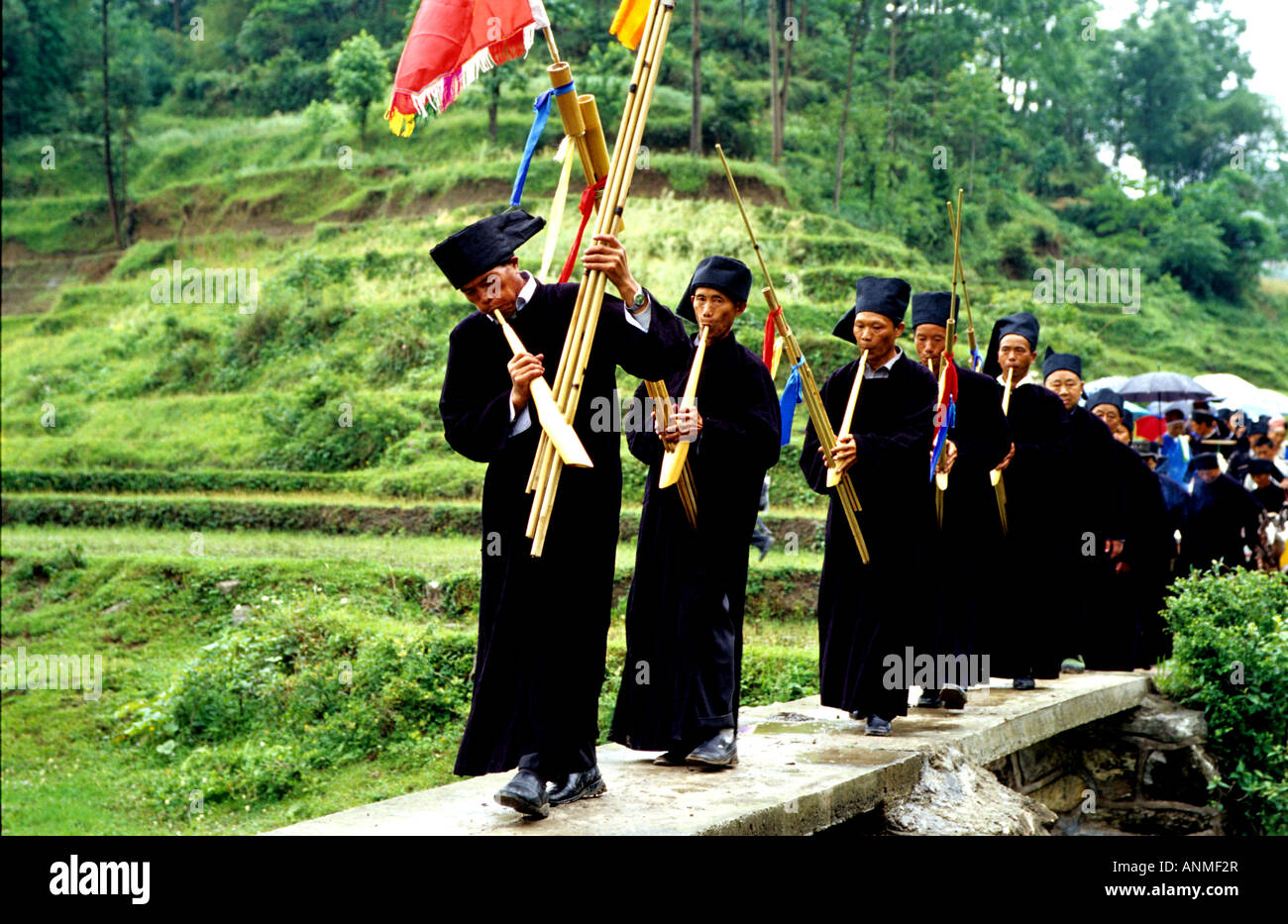 Un grand festival Miao dans l'est de la province du Guizhou en Chine Banque D'Images