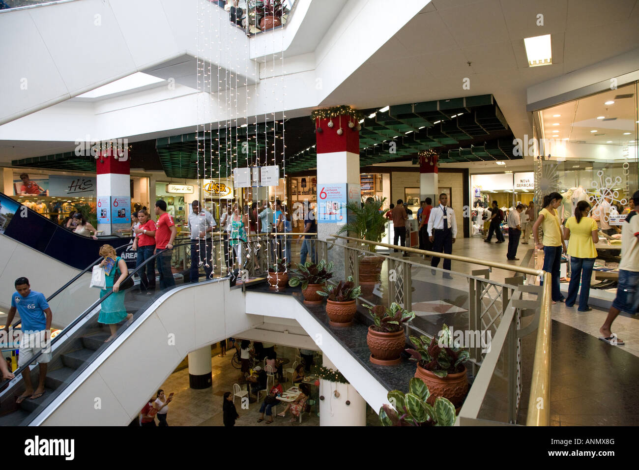 Centre commercial Iguatemi, Salvador de Bahia, Brésil Banque D'Images