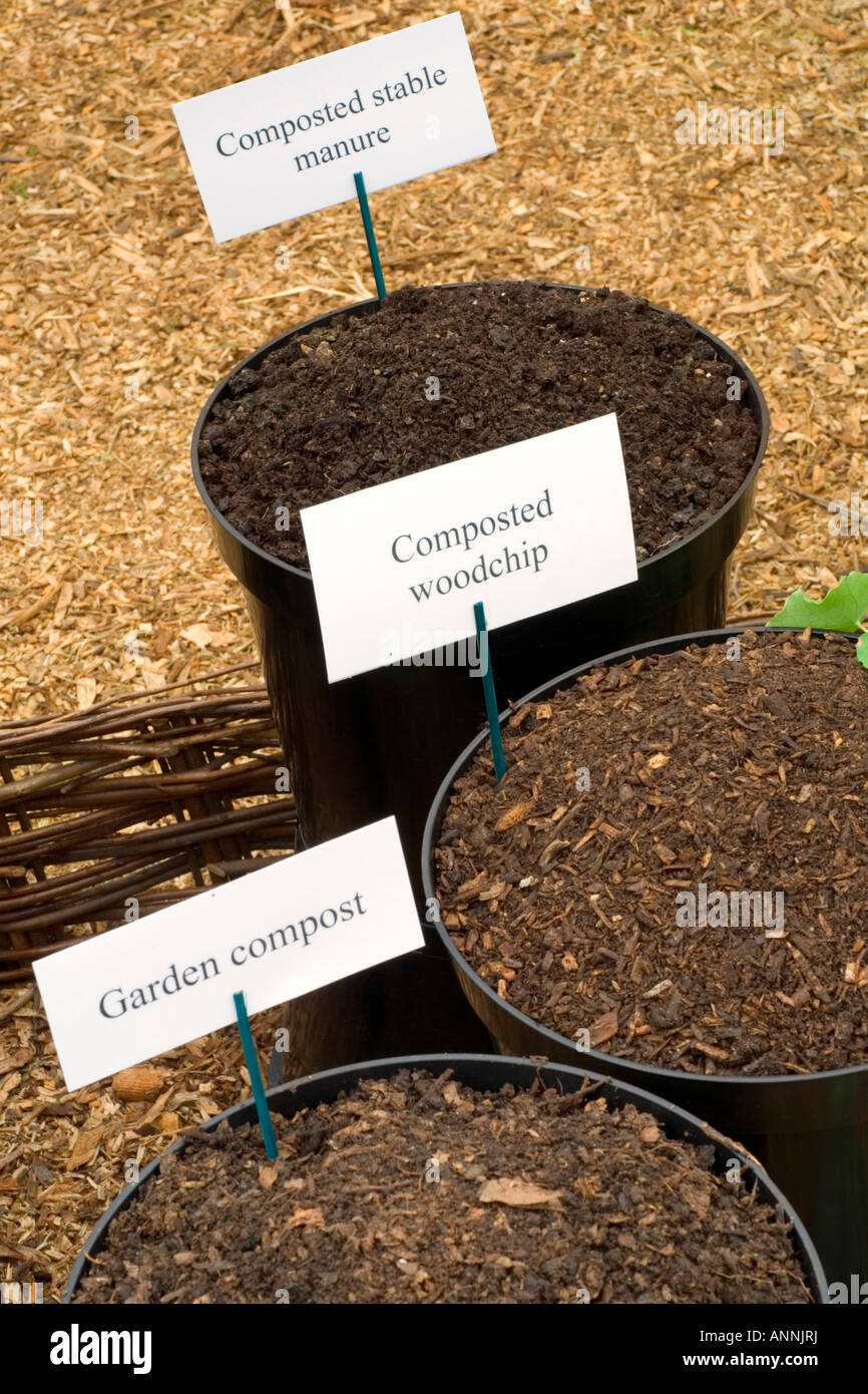 Types De Composts De Jardinage Biologique Jardin Bois