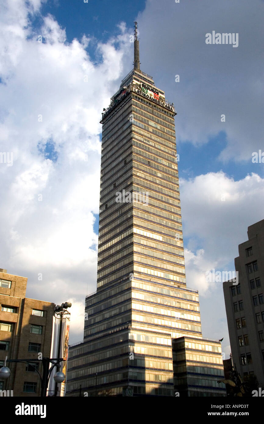 La tour Torre Latinoamericana en Amérique latine à Mexico Mexique Banque D'Images