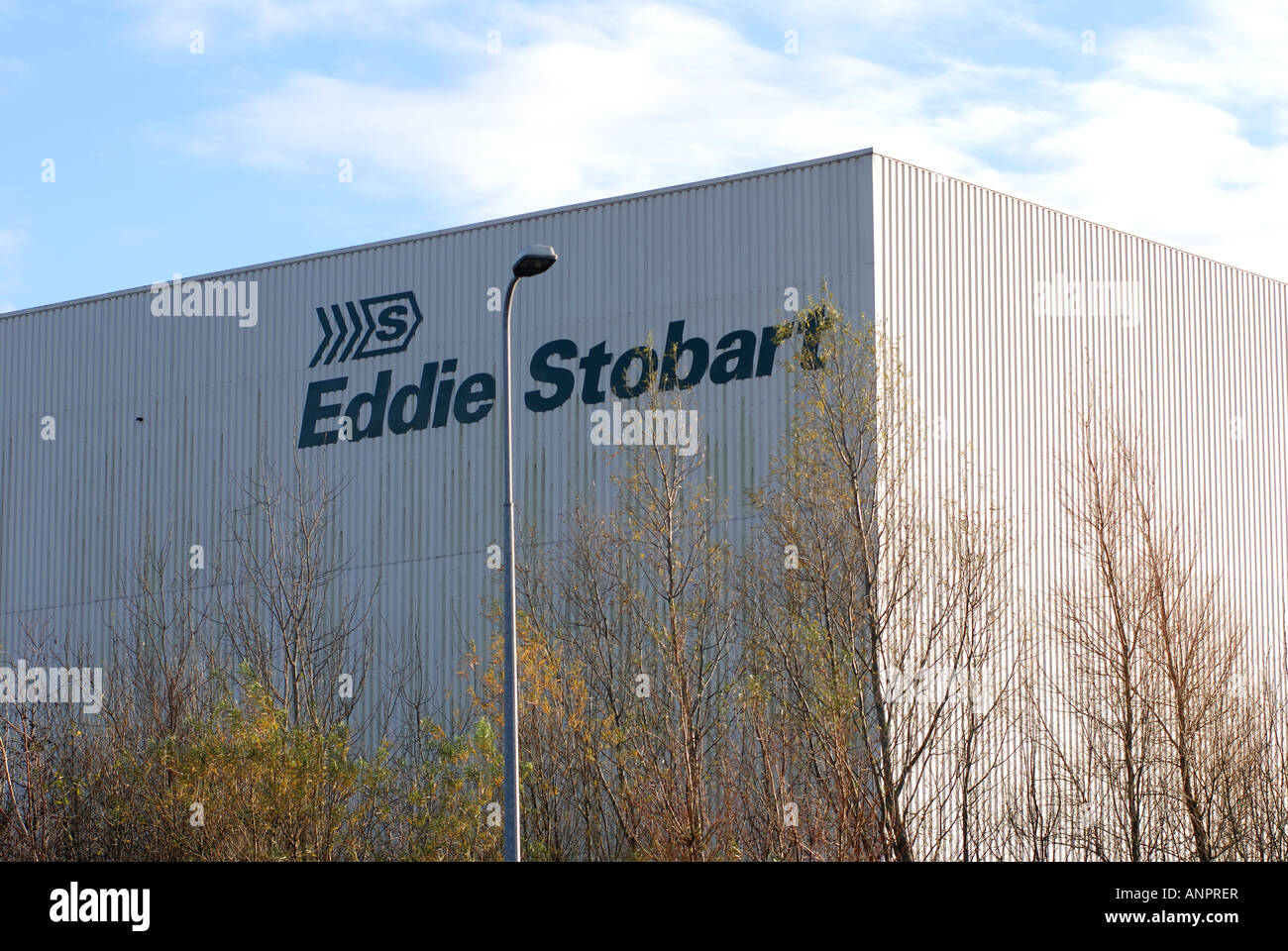 Eddie Stobart, DIRFT Crick, entrepôt, Northamptonshire, England, UK Banque D'Images