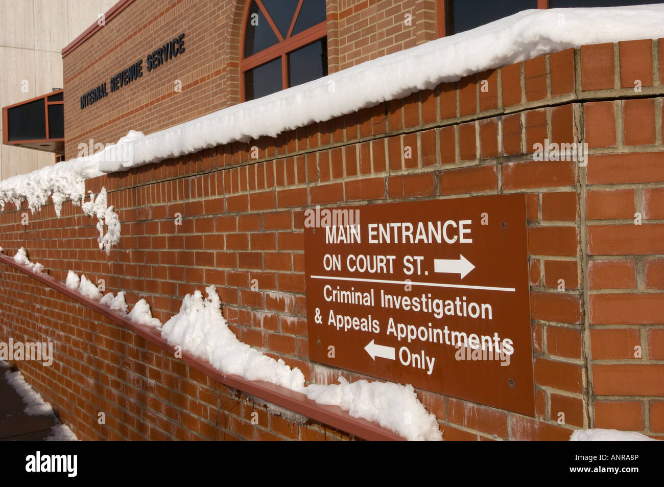 Internal Revenue Service building à Flint Michigan USA Banque D'Images