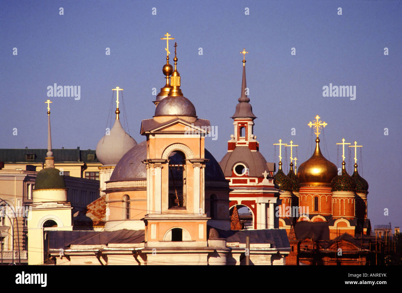 Europe Russie Moscou st kitaï gorod église monastère Znamensky barbaras Banque D'Images