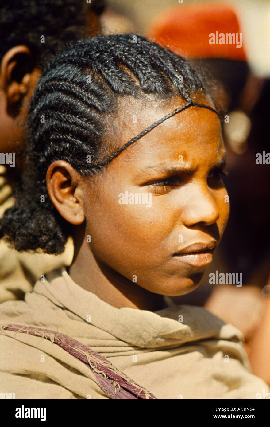 Gambie woman portrait Banque D'Images