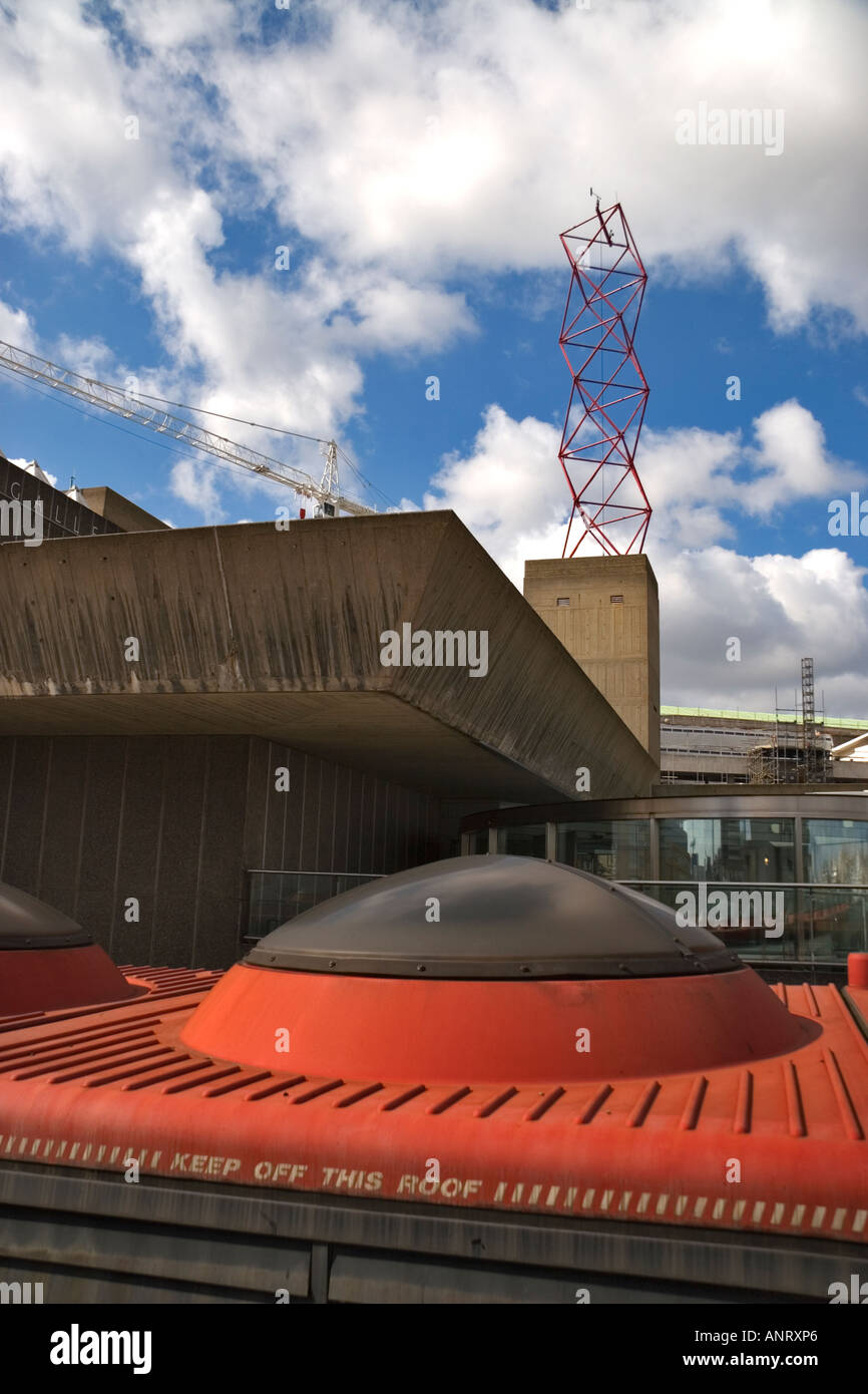 La Hayward Gallery dans le South Bank Centre à Londres Banque D'Images