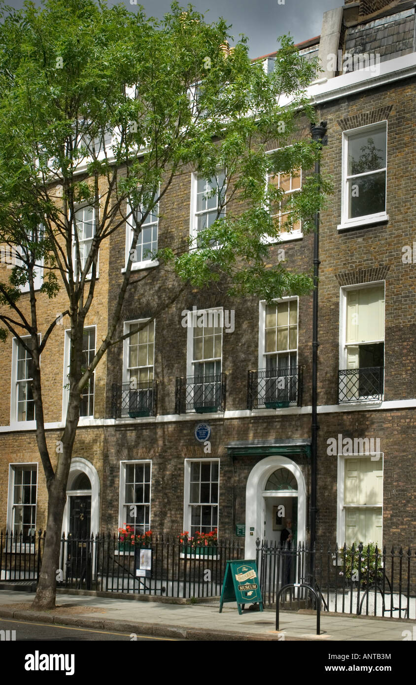 Charles Dickens house museum 48 Doughty Street Londres WC1 Banque D'Images