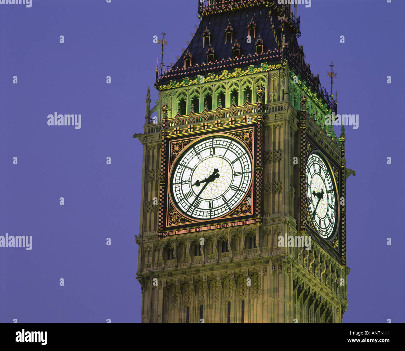 Big Ben Houses of Parliament Westminster London England Banque D'Images
