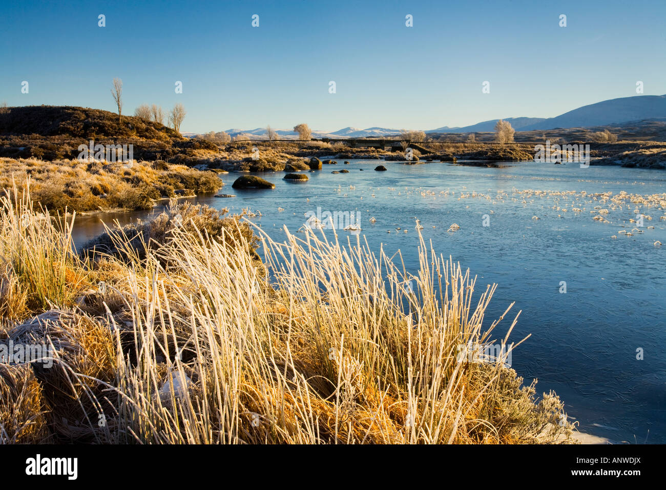 Rannoch Moor & Glencoe, Highlands, Écosse, Royaume-Uni Banque D'Images