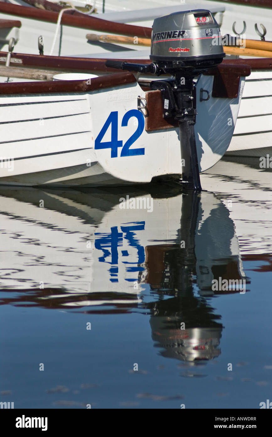 58LBS MOTEUR HORS-BORD Moteur Électrique Gonflable Bateau de Pêche 50dB