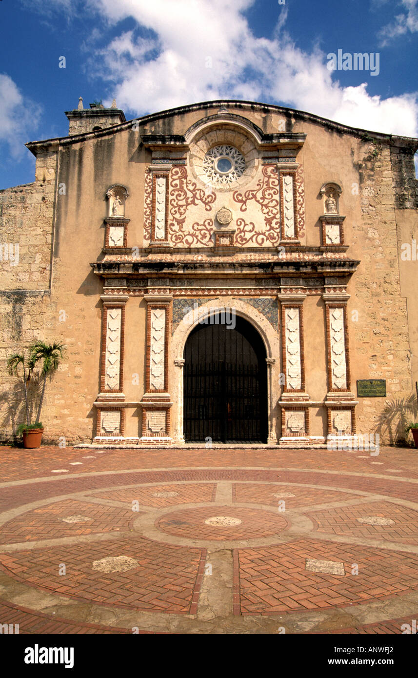 République dominicaine Santo Domingo vieille ville coloniale couvent des Dominicains Banque D'Images