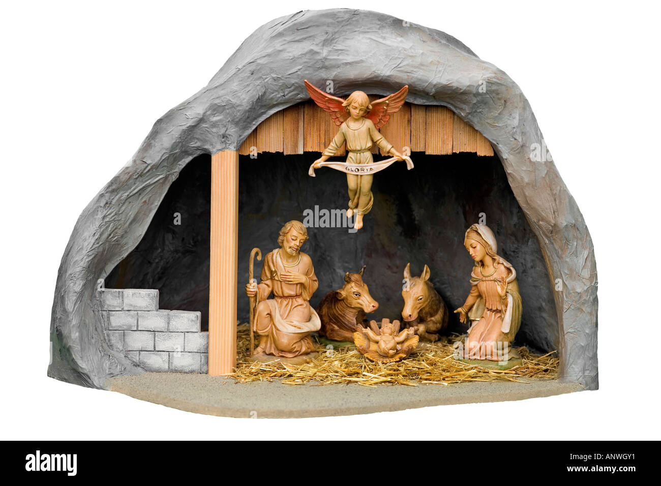 Figurines Fontanini – Sainte Famille Pour Crèche (17 Cm)