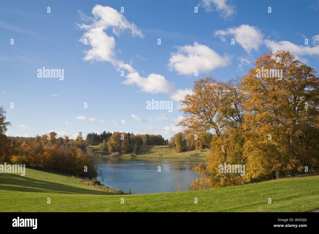 Le Palais de Blenheim Woodstock Oxfordshire England UK Banque D'Images