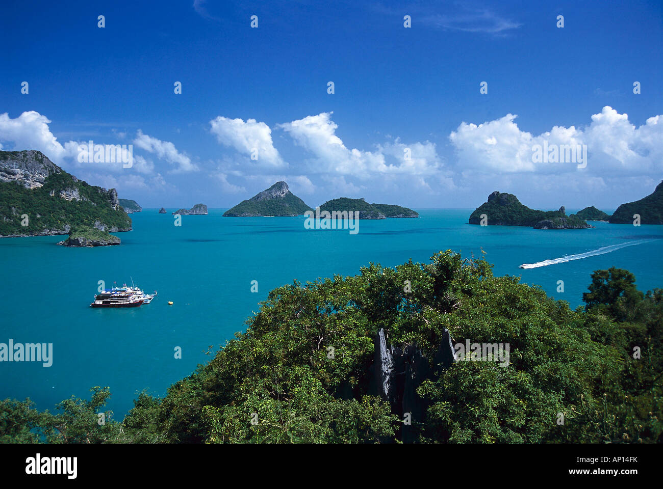 Parc Maritime d'Ang Thong, Koh Samui, Thaïlande Banque D'Images