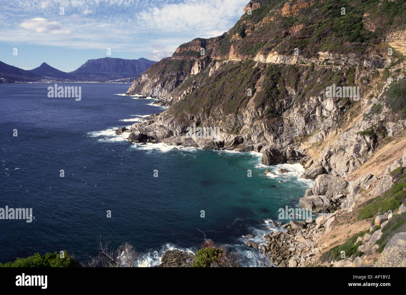 Chapmans Peak Drive. Banque D'Images