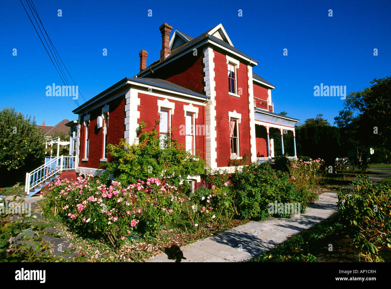Victorian house, Lincoln Inn, B&B, Port Townsend, Washington, USA Banque D'Images