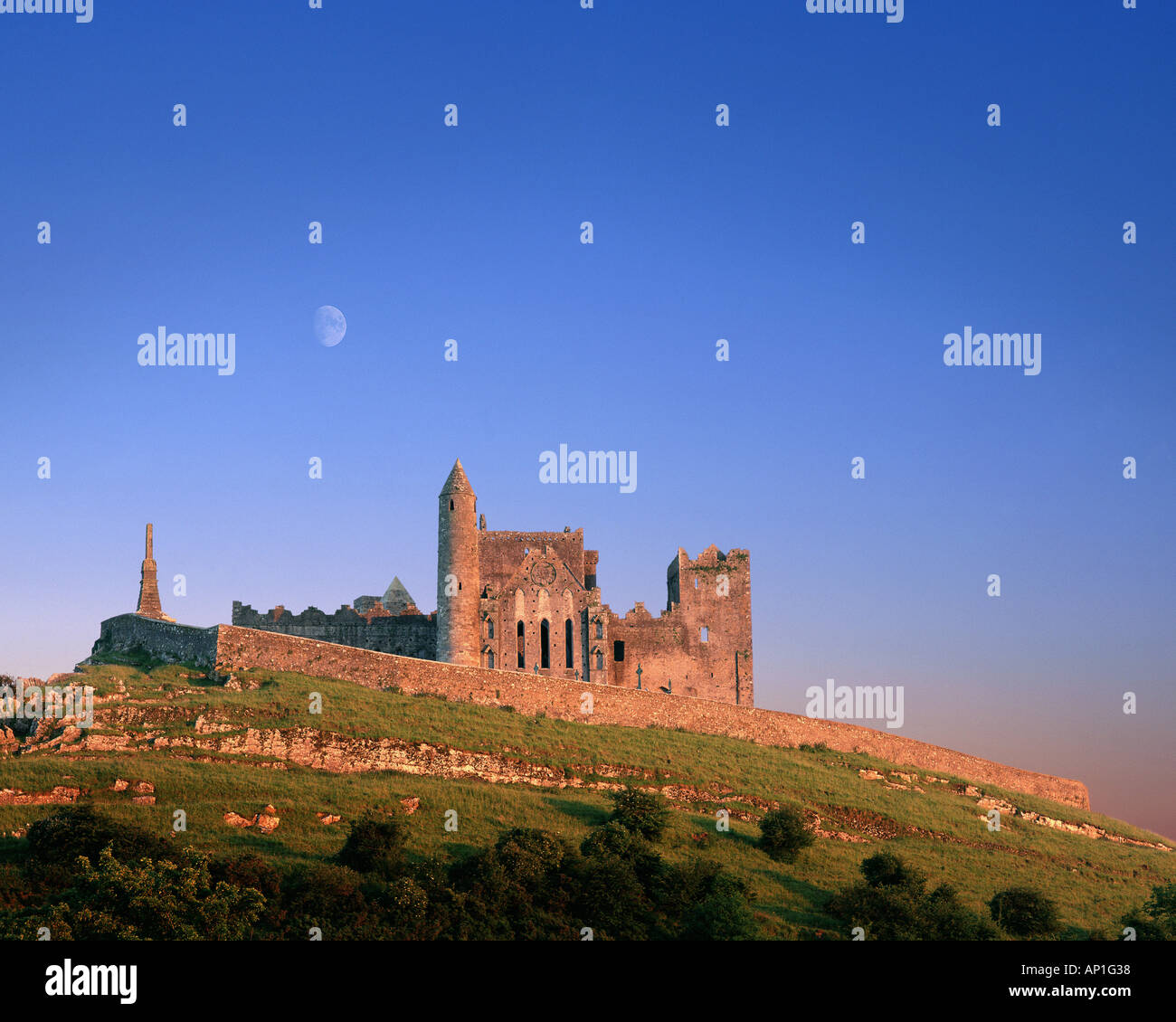 IE - CO TIPPERARY : Rock of Cashel Banque D'Images