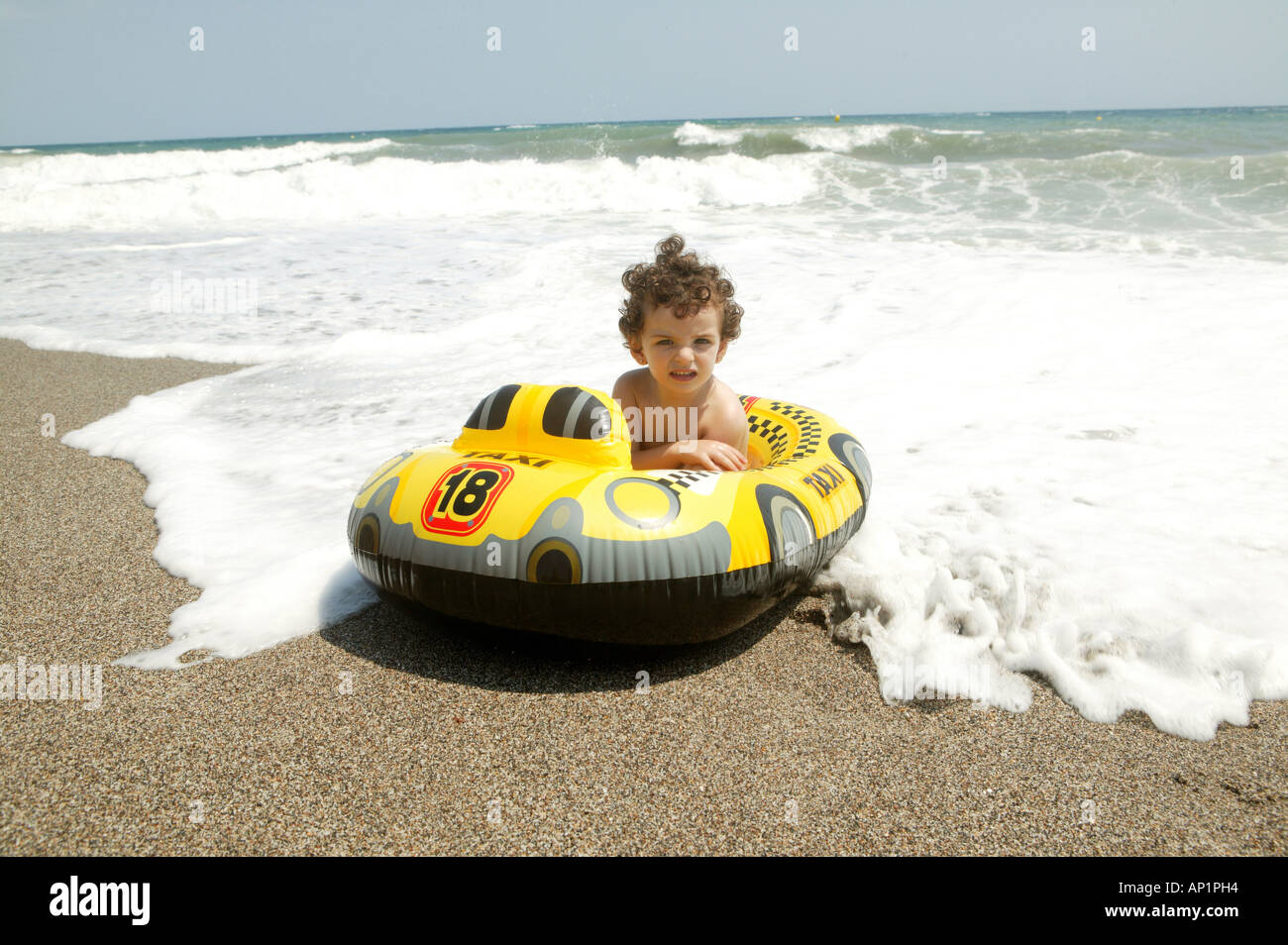 Les Enfants La Plage Lhumour Taxi Vacances Plage