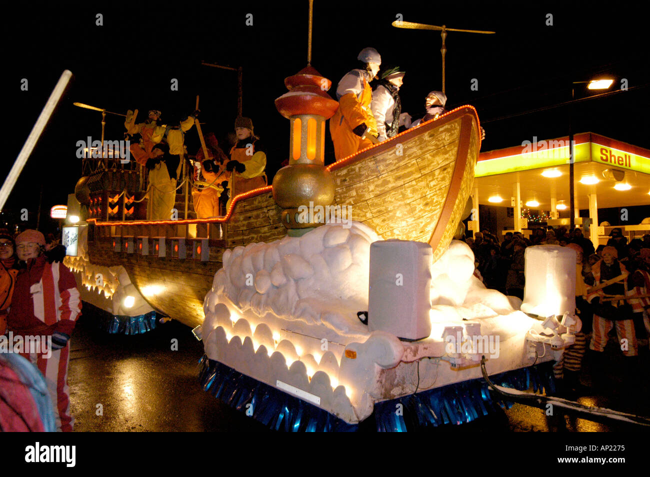 La ville de Québec Québec Canada Wintercarnival Banque D'Images