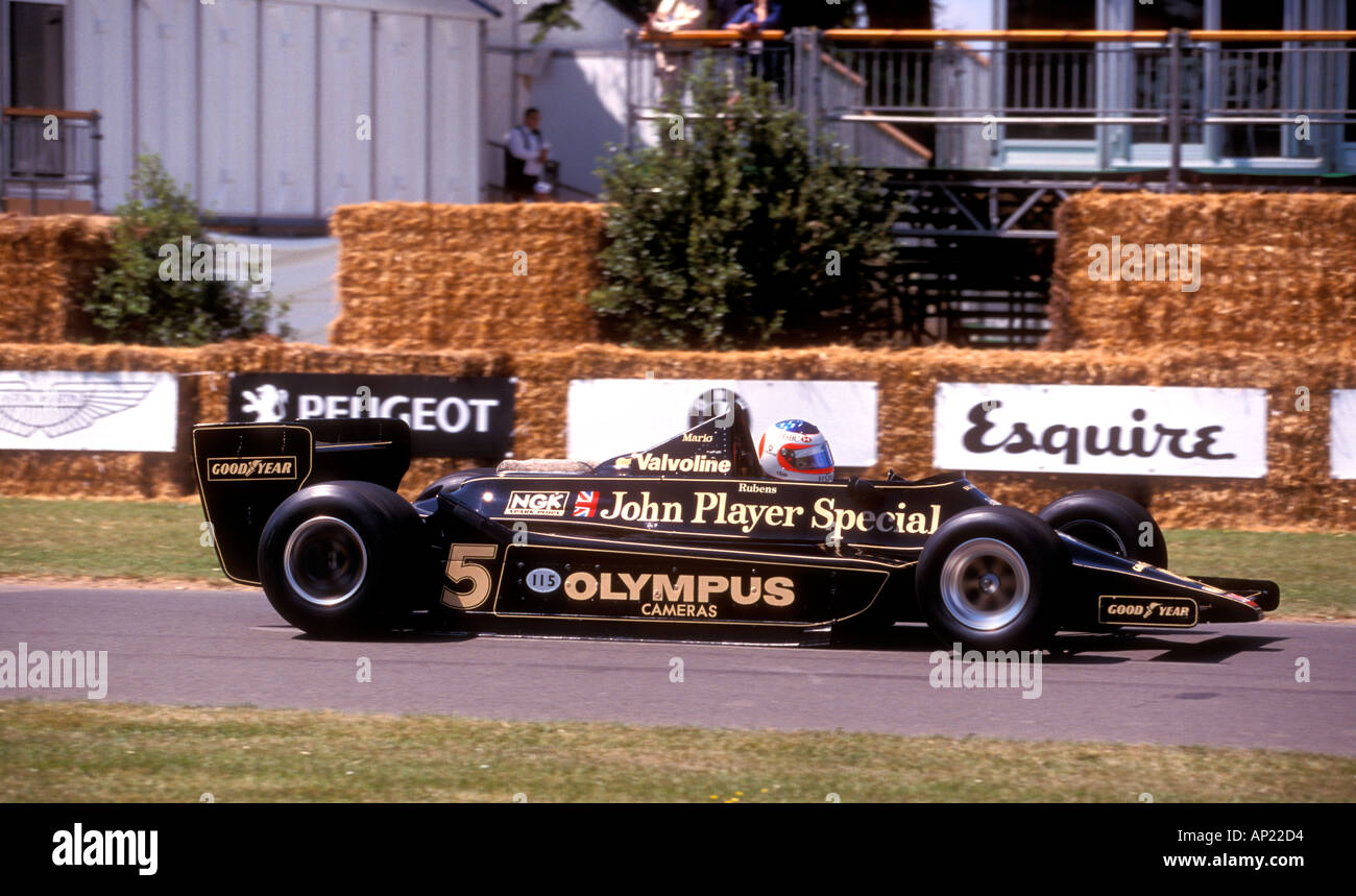 John Player Special Lotus F1 voiture Banque D'Images