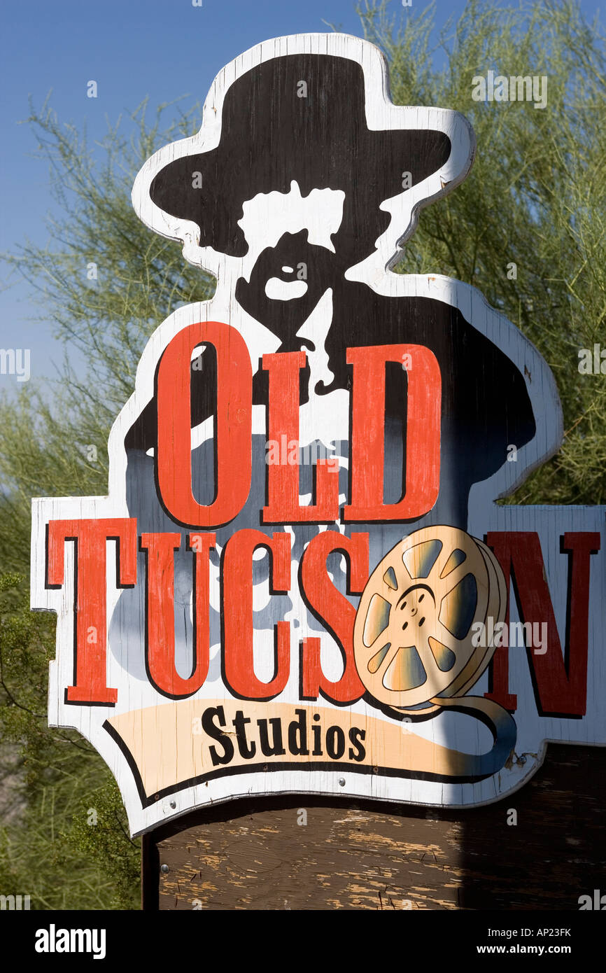 Old Tucson Studios Tucson Arizona Banque D'Images