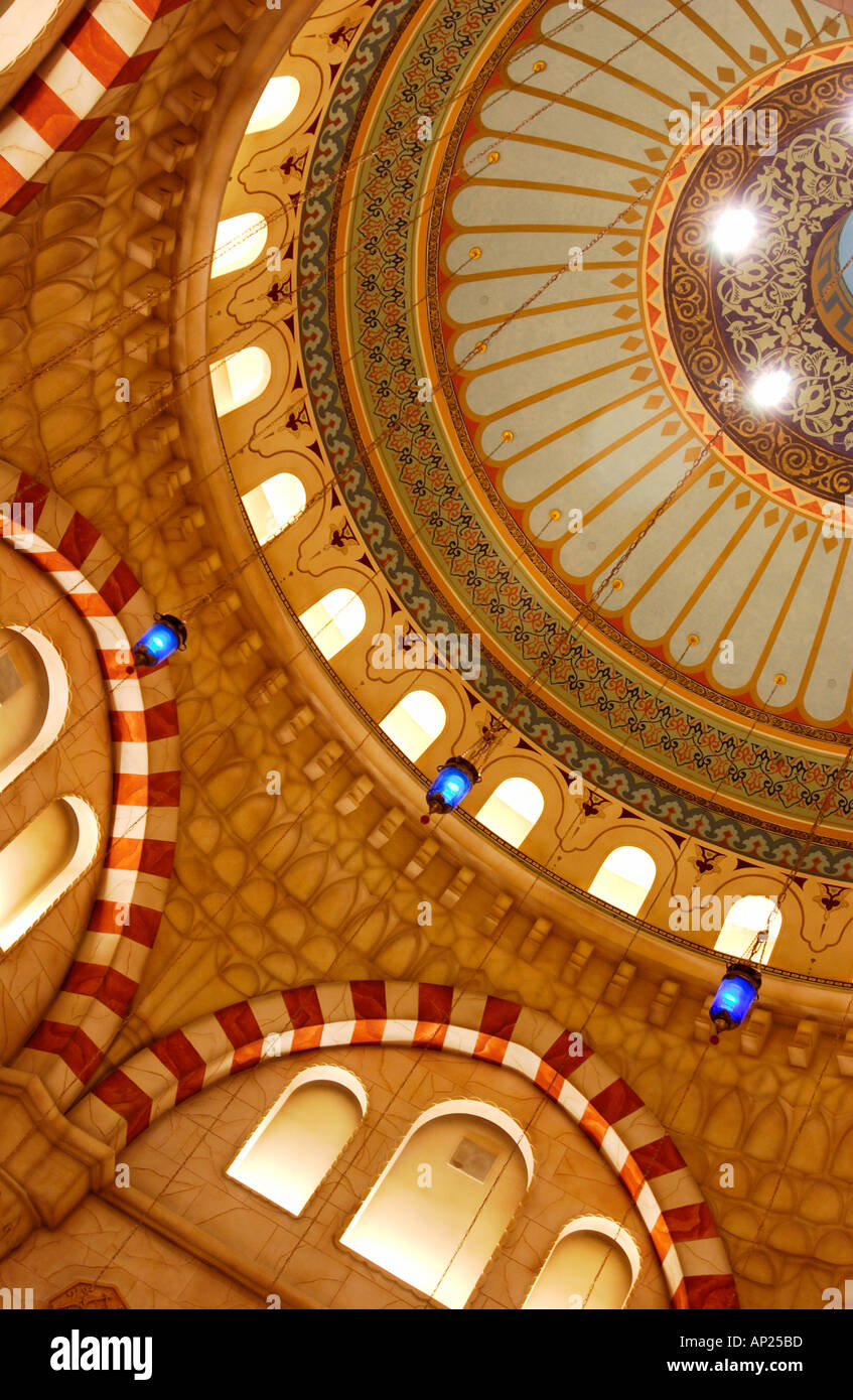 L'intérieur plafond Aladdin Resort and Casino Las Vegas Banque D'Images