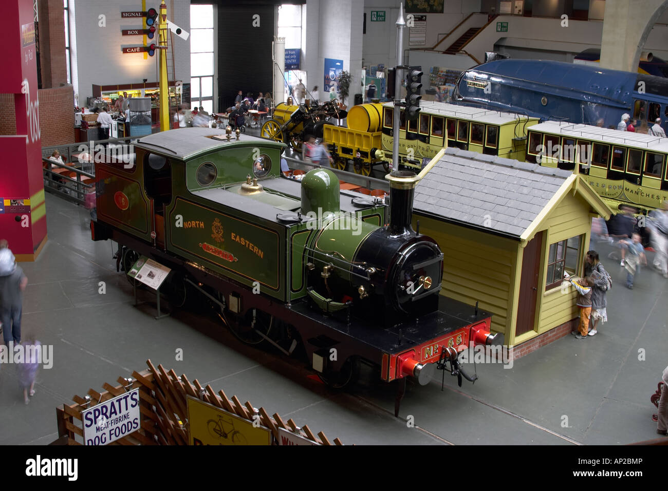 National Railway Museum York North Yorkshire England UK Banque D'Images