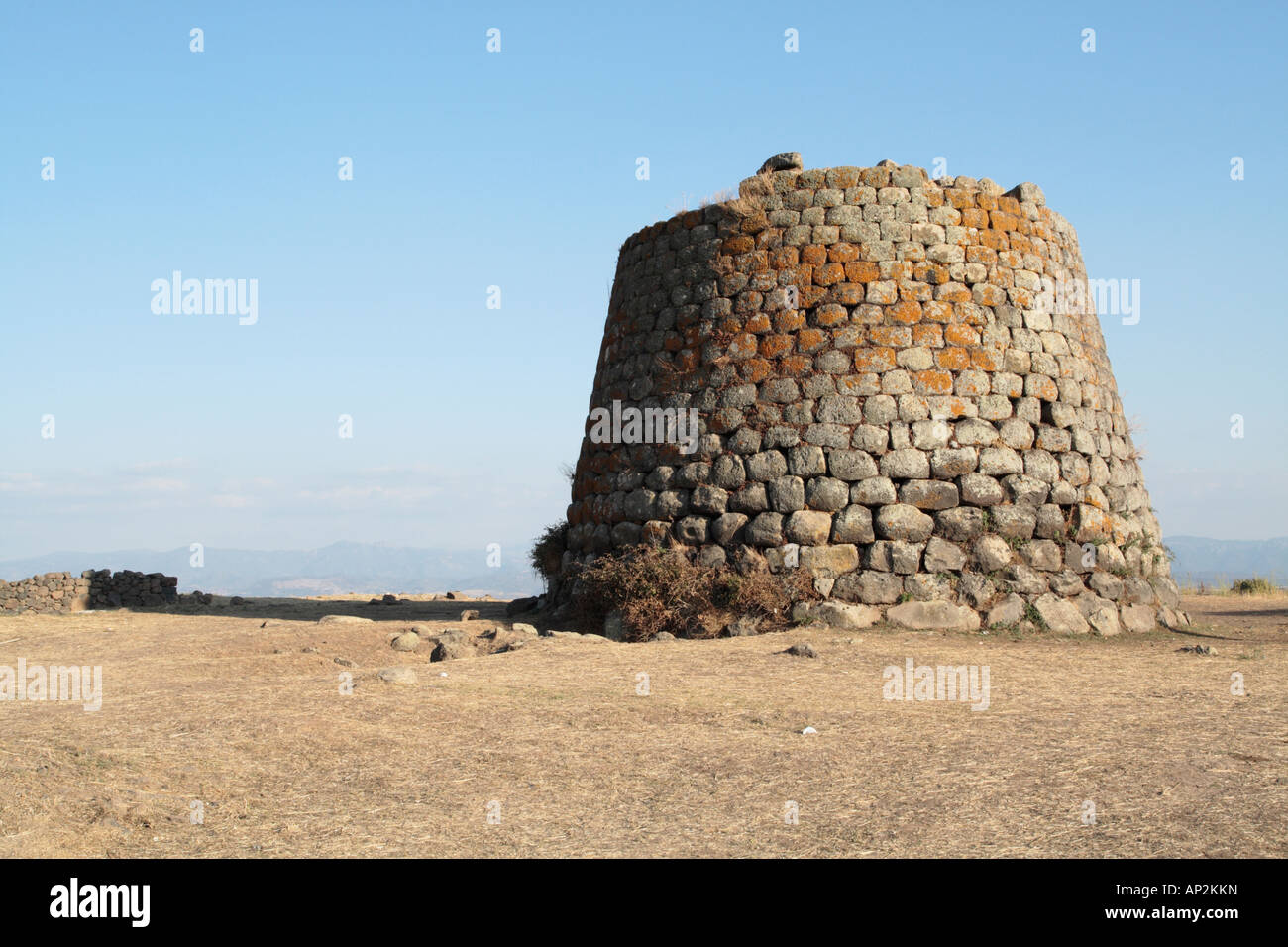 Nuraghe, Sardaigne, Italie. Banque D'Images