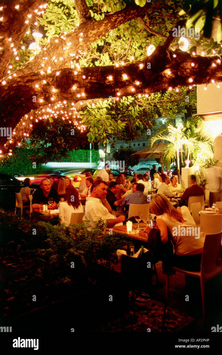 Restaurant Nemo, South Beach, Miami, Floride, USA Banque D'Images Restaurant Nemo, South Beach, Miami, Floride, USA Banque D'Images