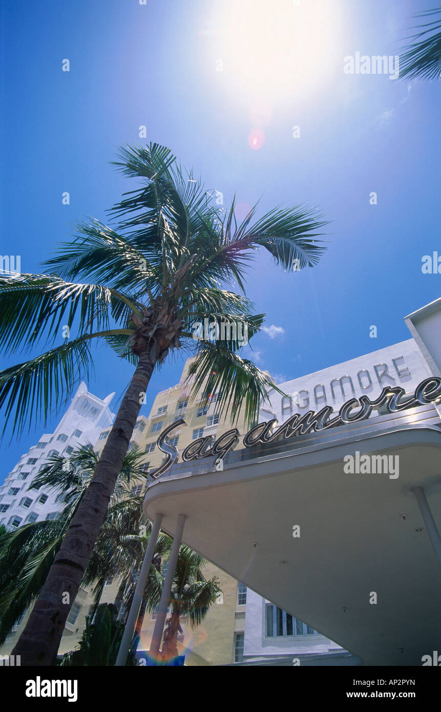 Hôtel Sagamore, South Beach, Miami, Floride, USA Banque D'Images Hôtel Sagamore, South Beach, Miami, Floride, USA Banque D'Images
