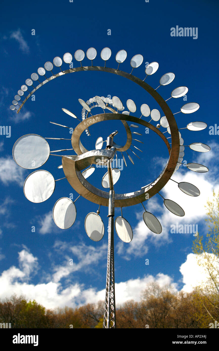 Une sculpture à DeCordova Sculpture Park, Lincoln, Massachusetts, USA Banque D'Images