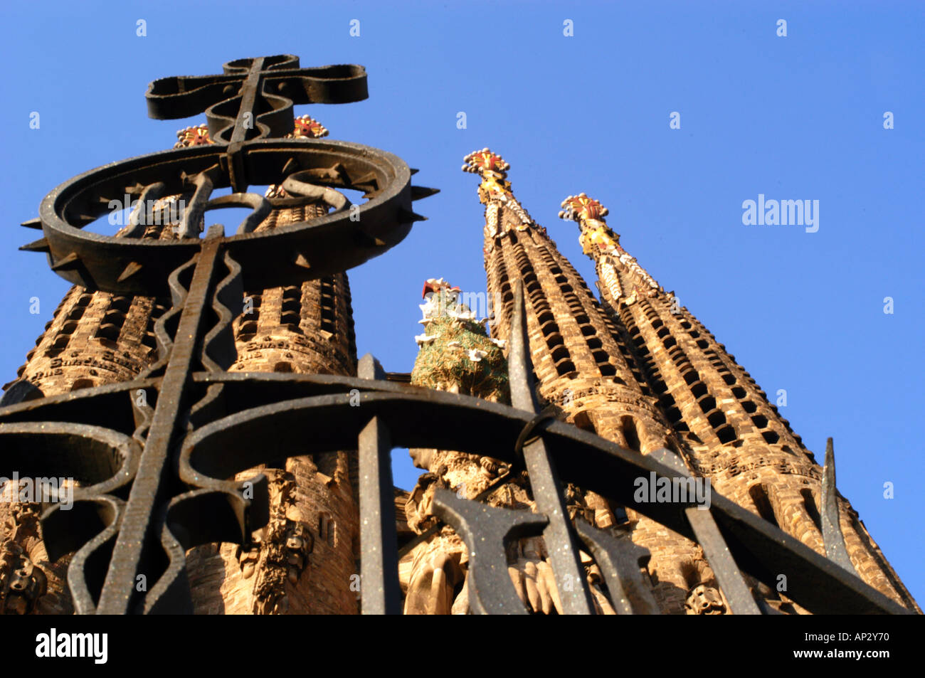 SAGRADA FAMILIA Barcelone Espagne Banque D'Images