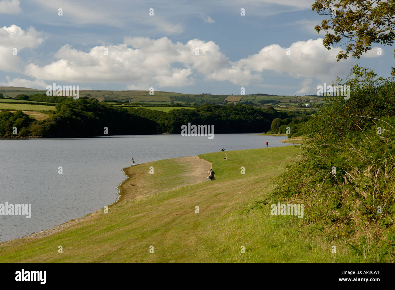 L'Élysée y Frân Pays de Galles Pembrokeshire Parc Réservoir UK Banque D'Images