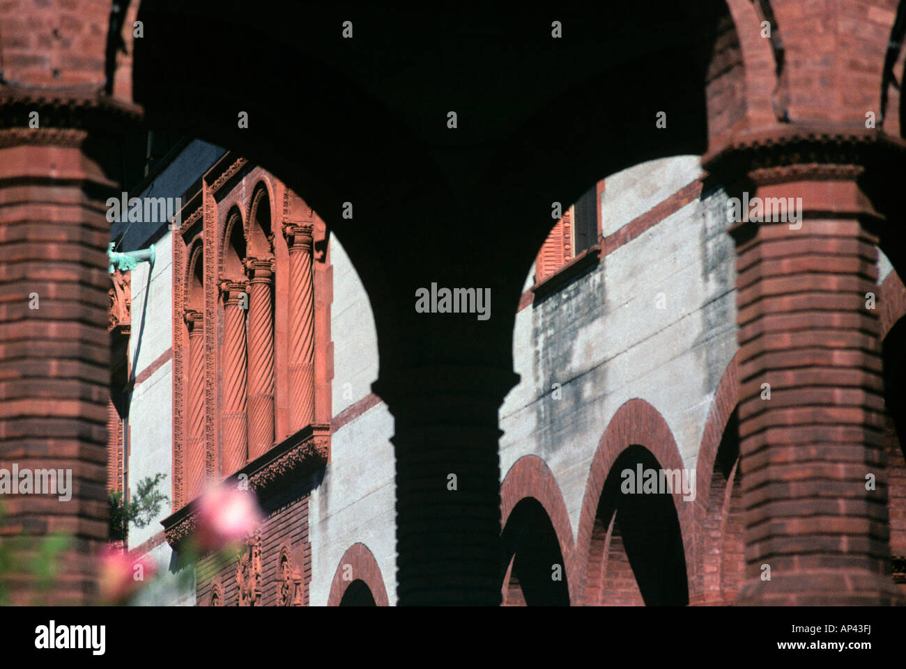 Flagler College, St Augustine, en Floride. Ponce de Leon Hall, montré ici, a été construit comme un hôtel en 1888 Banque D'Images