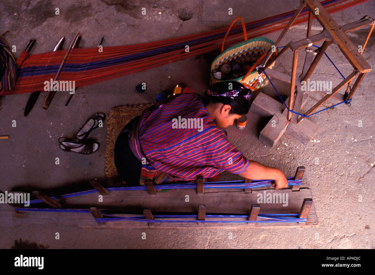 Guatemala, Sololà Palopò Province, San Antonio Banque D'Images
