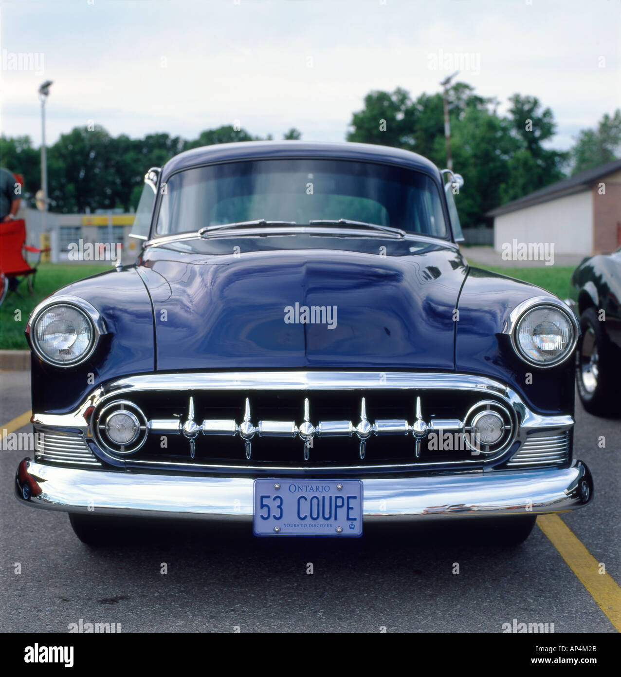 1953 Chevrolet Coupé voiture américaine classique Banque D'Images